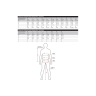 Термокомплект NORFIN LADY THERMO BLUE 04 р.XL 3087004-XL