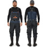 Полукомбинезон забродный NORFIN PILOT BOOTFOOT р.44-L с сапогами 82231-44-L