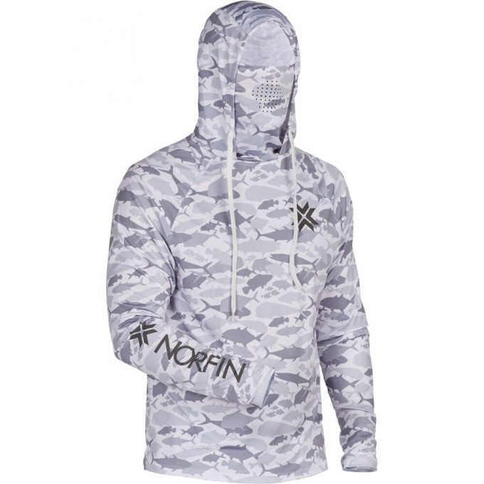 Джемпер NORFIN SUN PRO GUARD HOODIE GRAY р.S 132301-S
